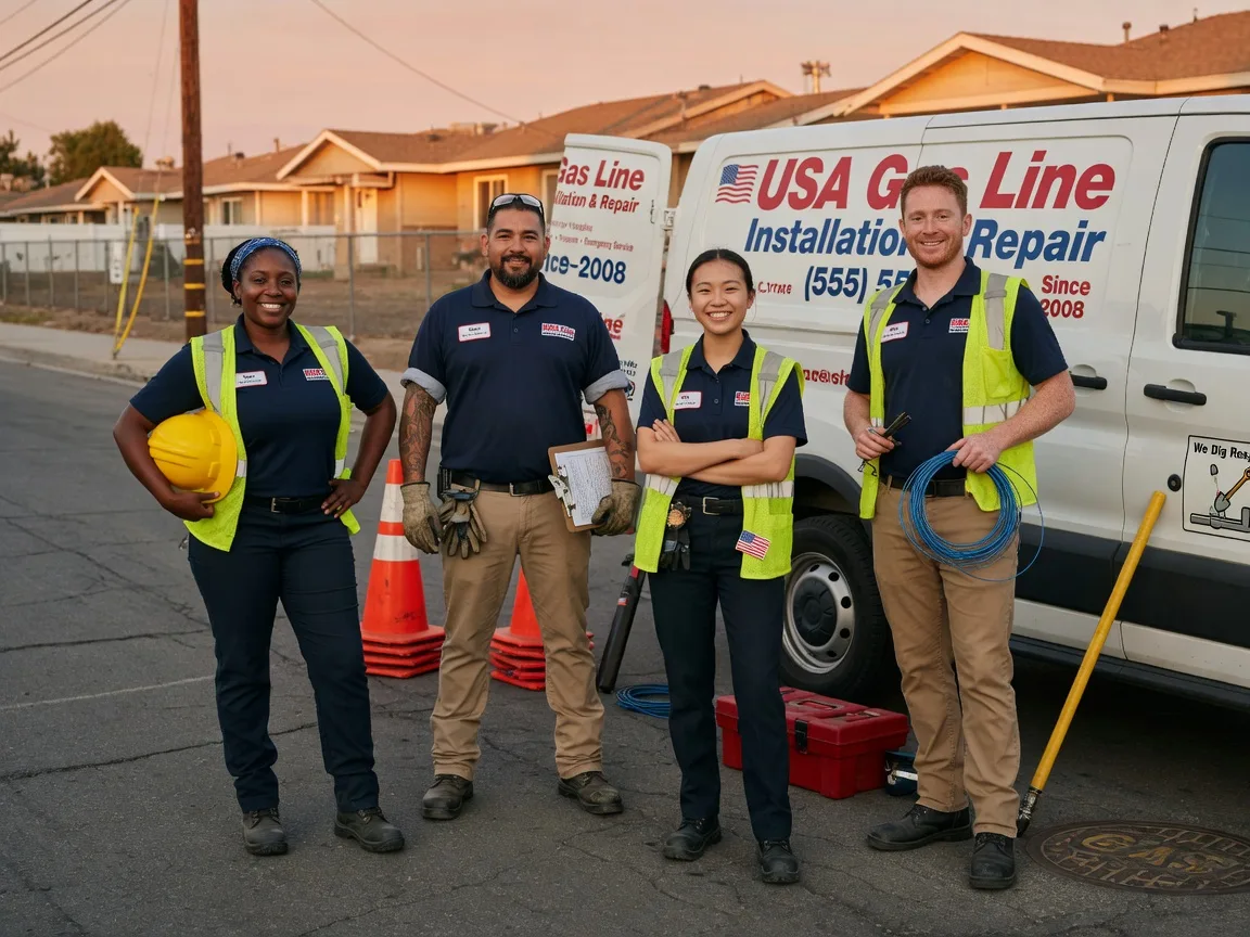 Gas Line Installation company in Knoxville, IL